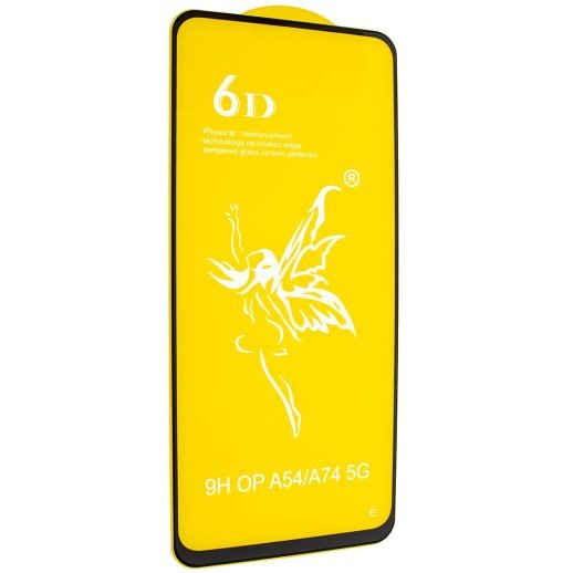 Захисне скло 6D PREMIUM OPPO A74