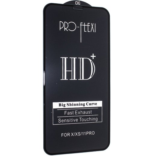 Захисне скло PRO-FLEXI HD+ APPLE iPhone XR | 11 ЧОРНИЙ