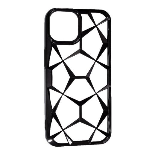 Накладка Abstraction Color для Apple iPhone 15 Black