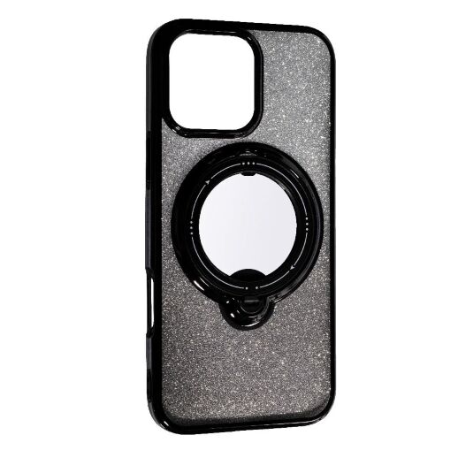 Накладка TPU With Stand для Apple iPhone 16 Pro Black