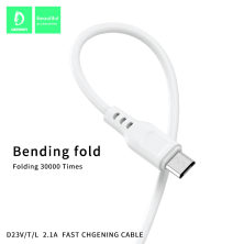 Кабель USB Denmen D23V USB - micro USB (2.1A)