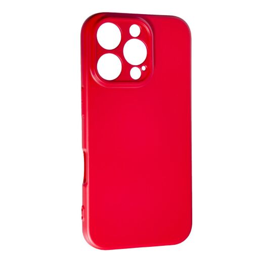 Силікон Case SMTT (AA) для Apple iPhone 16 Pro Red