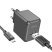 Мережевий зарядний пристрій HOCO CS11A (1×USB) + кабель USB  -  MicroUSB, чорний