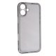 Силікон Space Grey для Apple iPhone 16 Plus Transparent