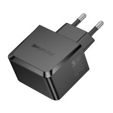 Мережевий зарядний пристрій BOROFONE BAS61A TYPE-C PD 30W + USB QC3.0, чорний