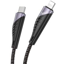 USB-C кабель HOCO U95 Type-C - Lightning 1.2M чорний