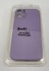 Avantis Full Silicone Case Apple Iphone 12 Pro (camera protect) Purple