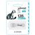 USB флеш 64Gb Wibrand Marten USB 3.2 White