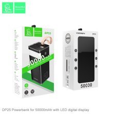 POWERBANK DENMEN DP25 50000mAh 2.1A + ЛАМПА