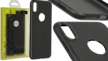 Накладка силиконовая HOCO "Fascination series protective" iPhone XS Max 6.5" (20pc) (черный)
