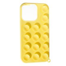Накладка Selfie Case для Apple iPhone 14 Pro Max/ 15 Pro Max Yellow