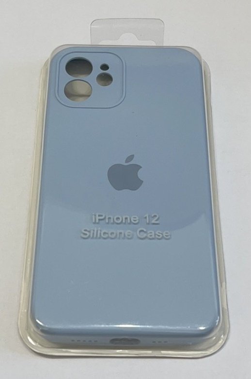 Чохол Silicone Case Copy Apple iPhone 12 Square Green, 08