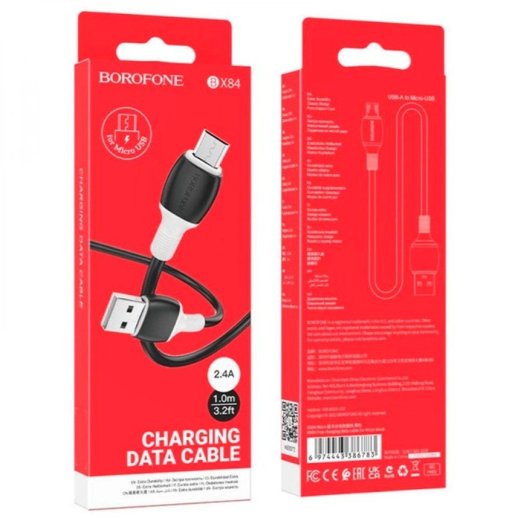 USB кабель BOROFONE BX84 charging data USB - micro USB