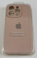 Чохол Silicone Case Copy Apple iPhone 14 Pro Square Pink Sand, 04