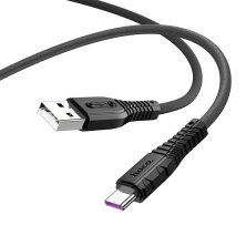USB кабель HOCO X67 5A USB - Type-C 1 MЕТР ЧОРНИЙ