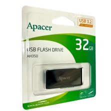 USB флеш 32Gb Apacer AH350 USB 3.1 black
