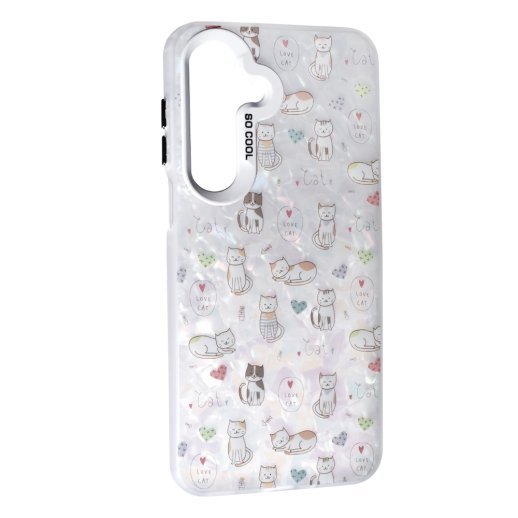 Чохол Soft Milky для Samsung A17 Love cat