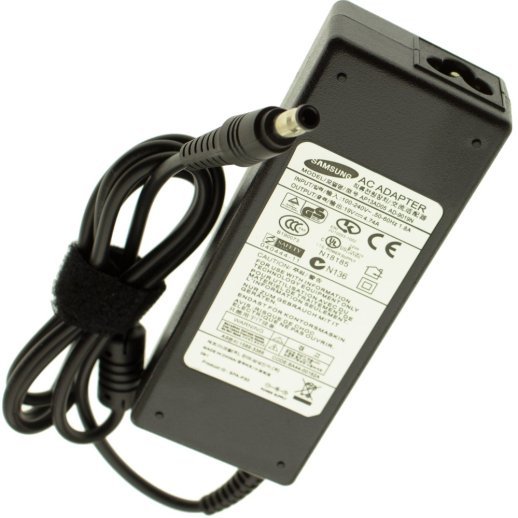 Блок живлення для ноутбука Samsung 90W 19V 4.74A (5.5*3.0 мм, з центральною голкою)