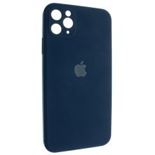 Задня накладка силіконова з закритою камерою для APPLE IPHONE 11 PRO (квадратні кути)