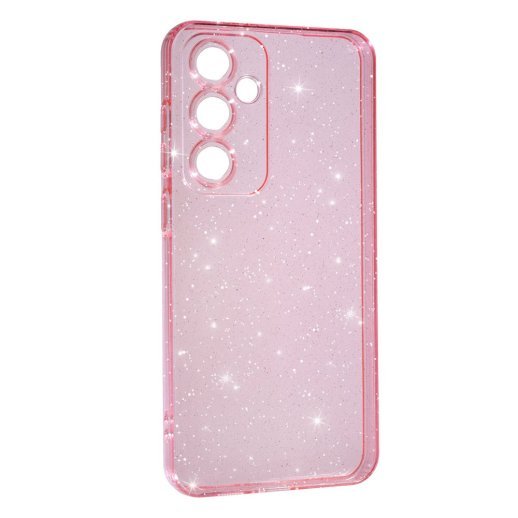 Силікон Clear Shine для Samsung S24 FE Pink