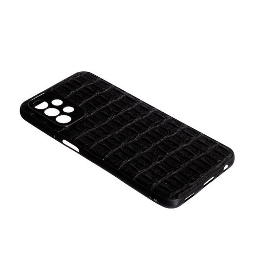 Накладка Leather Case для Samsung A23 Кроко