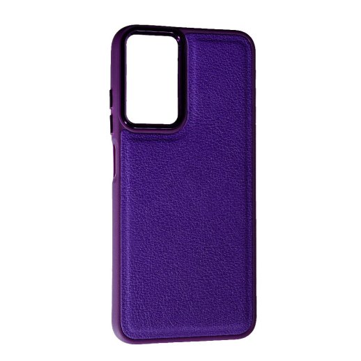 Накладка Leather Case для Xiaomi Redmi Note 12 S (4G) Violet