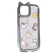 Силікон Cute Case для Apple iPhone 15 Sweet Cat