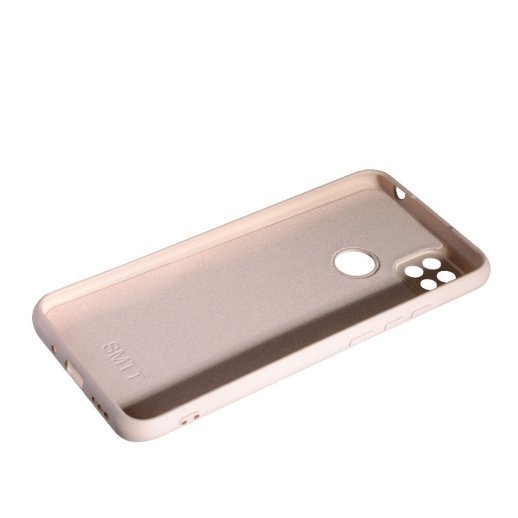 Силікон Case SMTT (AA) для Xiaomi Redmi 9C/10A Pink Sand