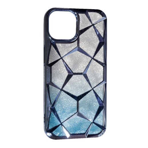 Накладка Abstraction Color для Apple iPhone 15 Blue