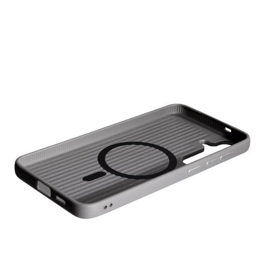 Накладка Carbon With Magsafe для Samsung S25 Plus Titanium