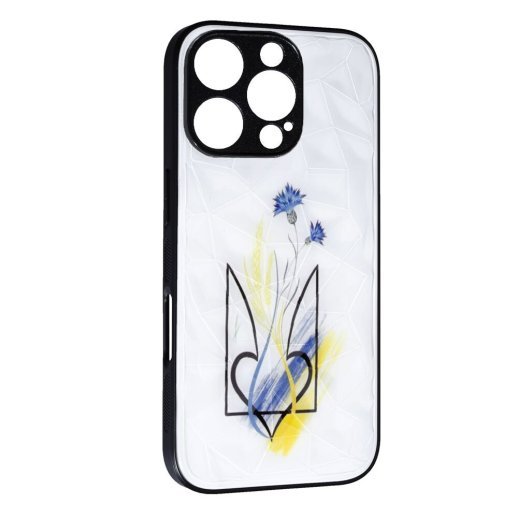 Накладка Prisma UA для Apple iPhone 16 Pro Ukraine with flowers