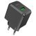 Мережевий зарядний пристрій HOCO CS12A QC3.0 USB 18W, ЧОРНИЙ