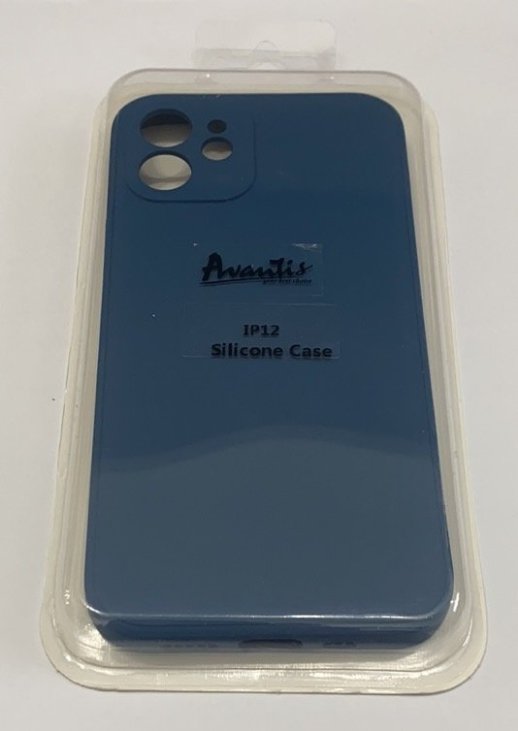 Avantis Full Silicone Case Apple Iphone 12 (camera protect) Білый