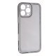 Силікон Space Grey для Apple iPhone 16 Pro Transparent