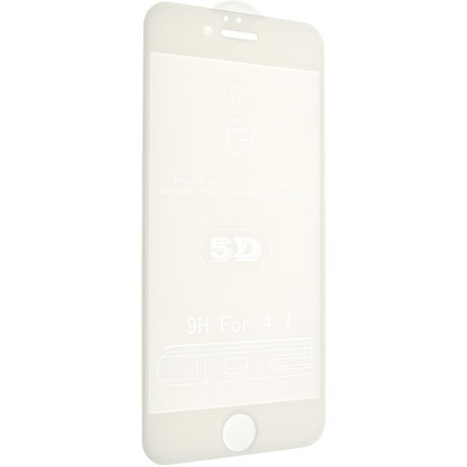 Скло 5D ORIGINAL APPLE IPHONE 6 | 6S БІЛИЙ