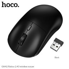 Мишка бездротова HOCO GM42 Platino 2.4G, чорний