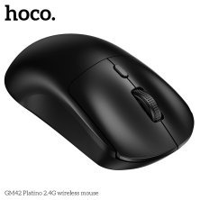 Мишка бездротова HOCO GM42 Platino 2.4G, чорний