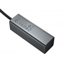 USB HUB HOCO HB1B 4in1 (USB to USB3.0*4), сірий