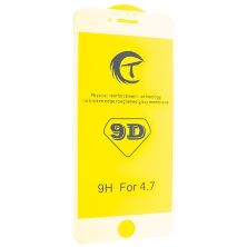 Захисне скло 9D GOOD QUALITY для APPLE IPHONE 6 | 7 | 8 БЕЛЫЙ