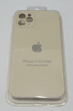 Чохол Silicone Case Copy Apple iPhone 11 Pro Max Square Anligue White, 20