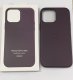 Чохол Leather Case Apple Iphone 13 ProMax MagSafe Dark Cherry