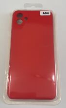 Чохол Silicone Case for Samsung A04 (A045F) No Logo Red