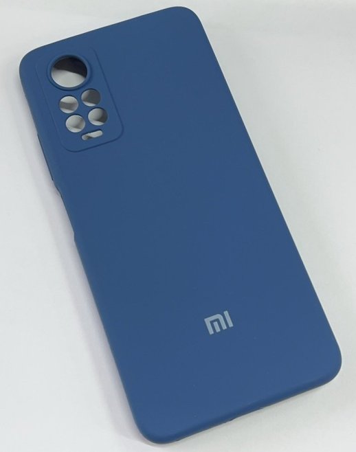 Чохол Silicone Case for Xiaomi Redmi Note 12 Pro 4G Navy Blue