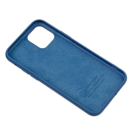 Силікон Case SMTT (AA) для Apple iPhone 11 Pro Blue