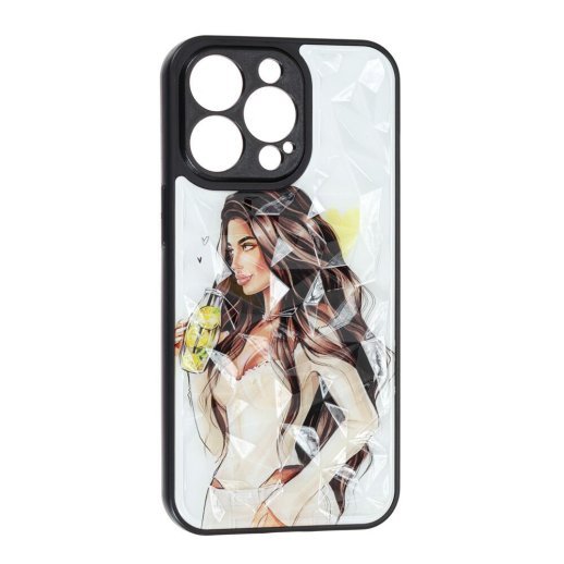 Накладка Prisma Ladies New для Apple iPhone 13 Pro Yellow