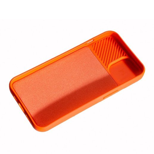 Силікон Case Camera для Apple iPhone 14 Plus Orange