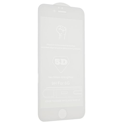 Захисне скло 5D HI COPY для APPLE IPHONE 6 | 6S БІЛИЙ