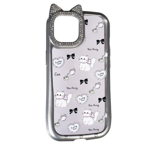 Силікон Cute Case для Apple iPhone 15 Tea Party