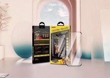 Захисне скло ESD+ SUPER GLASS APPLE iPhone 15 чорний