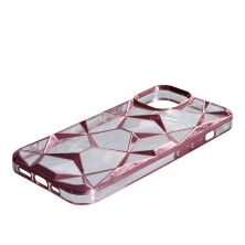 Накладка Abstraction Color для Apple iPhone 15 Pink